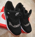 Air Max 1 Suede Black / White / Red