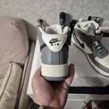 Nike Air Force 1 Mid Grey White Black