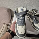 Nike Air Force 1 Mid Grey White Black